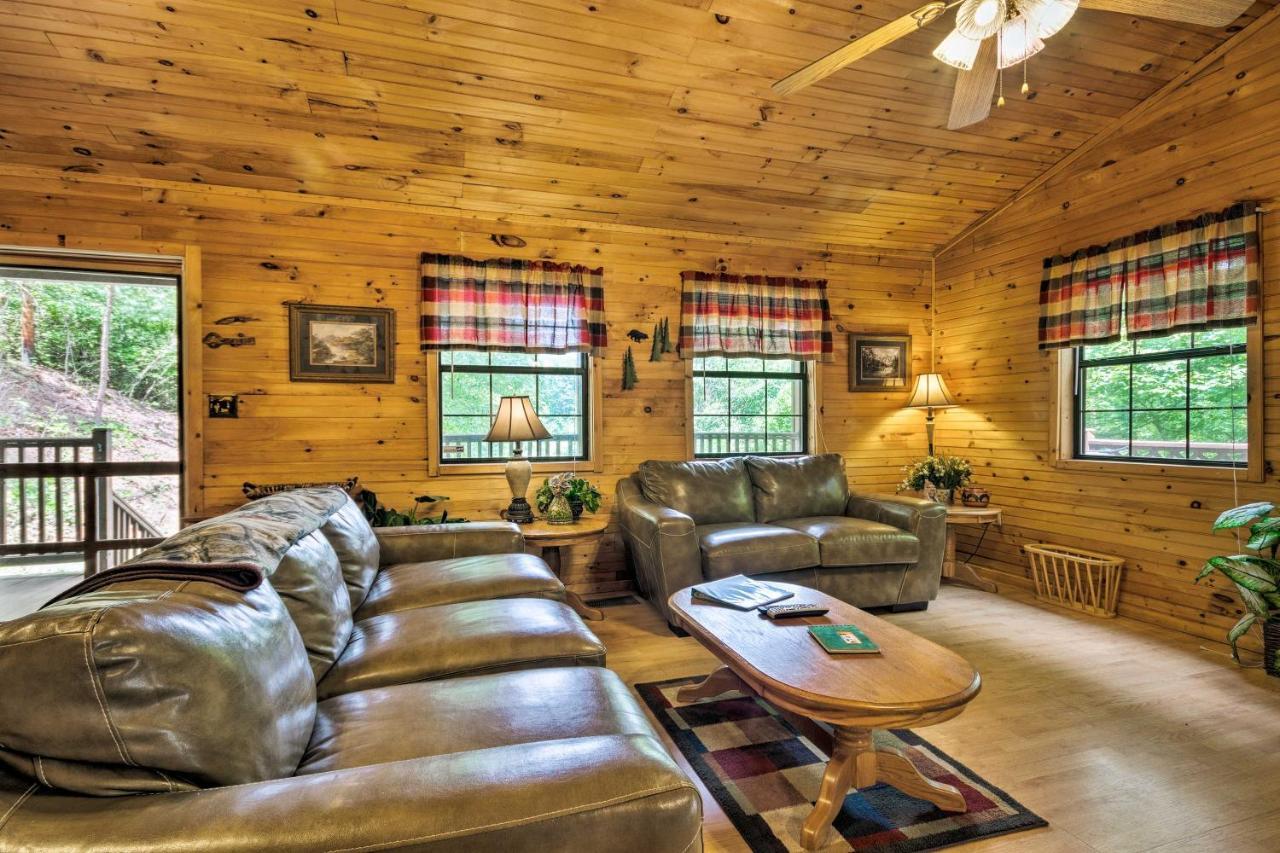 Bryson City Cabin In Smoky Mountains With Hot Tub! Exterior photo